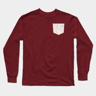 Pocket - PALETTE DOTS ORANGE Long Sleeve T-Shirt